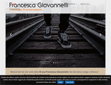 Tablet Screenshot of francescagiovannelli.it